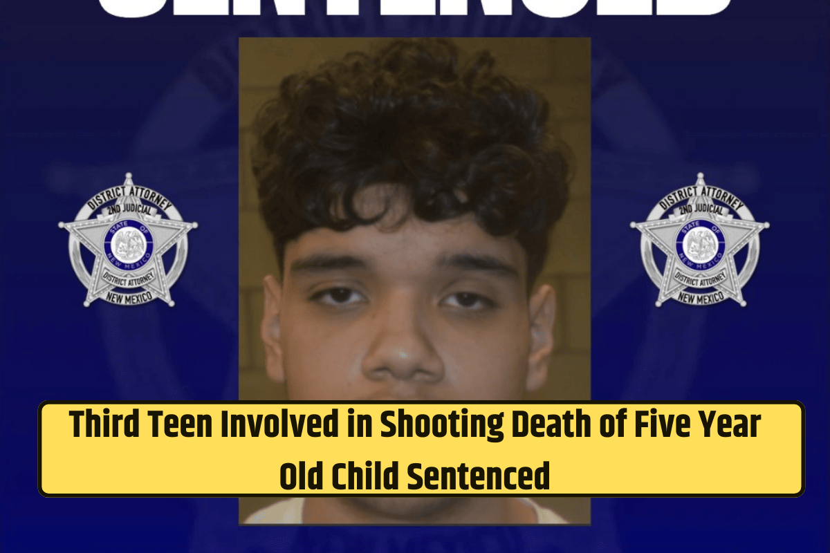 Third Teen Involved in Shooting Death of Five Year Old Child Sentenced