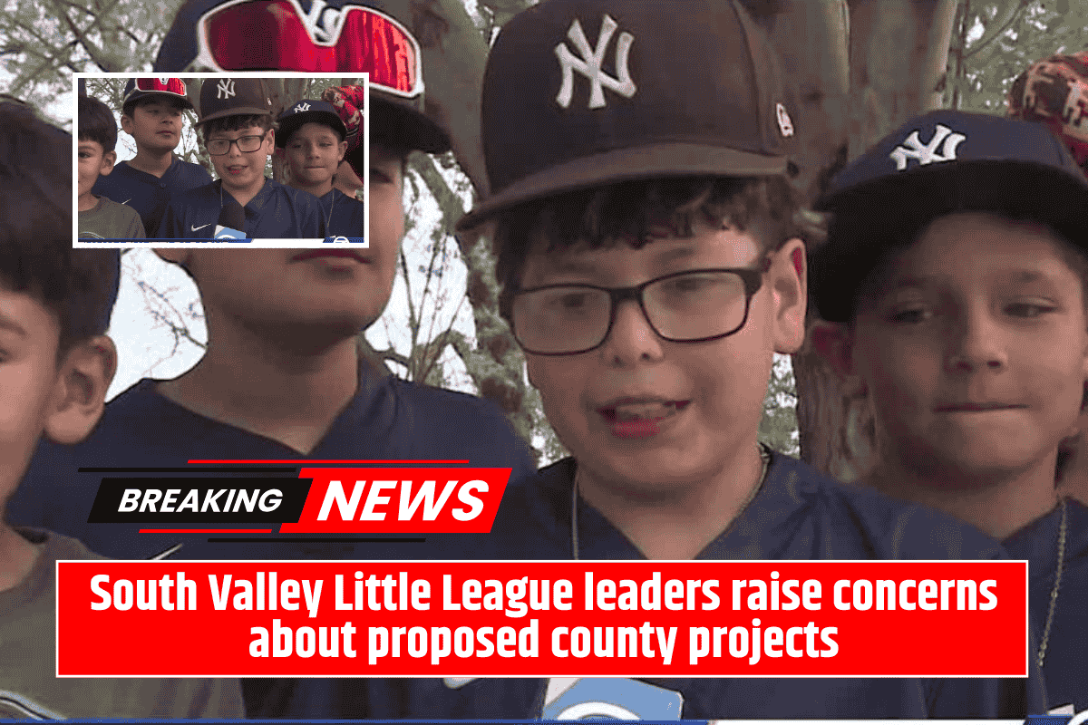 South Valley Little League leaders raise concerns about proposed county projects